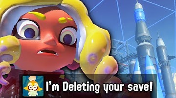 Splatoon 3 but if I die my save gets deleted