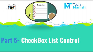 CheckBox List Control in asp.net in Hindi By Tech Manish |Asp.net course in Hindi |  Part 5