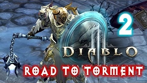 Diablo 3 Crusader Build Gameplay - Reaper of Souls - Part 2