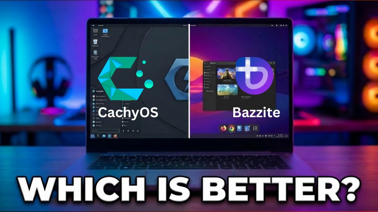 CachyOS vs Bazzite - Performance Beast or Gaming Simplicity - YouTube