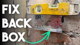 How to Fix a Metal Back Box
Materials List ⬇️⬇️
Milwaukee Multi-Material bits - https://amzn.to/4qExqFd
Fischer DUOPOWER 6 x 30 wall plugs - https://amzn.to/4xmA7y1
Screws - 4.0 x 30mmhttps://amzn.to/3T0xNxz
In this video I will show you how to fix an electrical back box to the wall. How to Fix a Metal Back Box