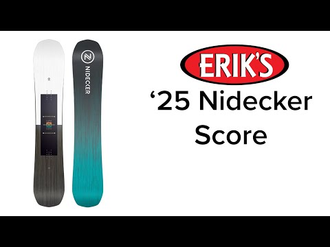 2025 Nidecker Score Snowboard - YouTube