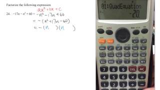 S3 Ch 1 Factorization Section 2: Cross Method 1 (Part 5)