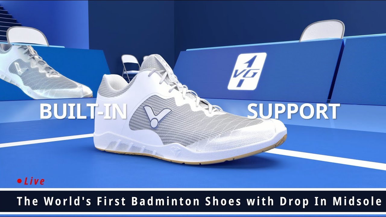 The World's First Badminton Shoes with 