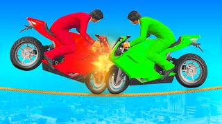 De Smalste Face 2 Face Ooit! (GTA 5 Races)