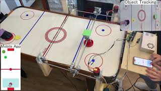 Air Hockey Robot  with Mobile app + Object Tracking feed screenshot 2