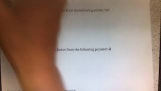 Mod 5 HW 1 Notes