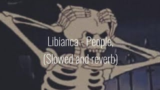 Libianca - People, (Slowed and reverb). Resimi