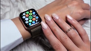 ASMR What's on my Apple Watch ~ tapping & whispering to help you relax
