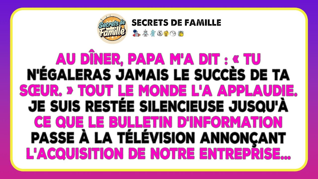 Ma Famille Se Moquait De Moi Au Dîner, Jusqu'à La Révélation Du Vrai Propriétaire.