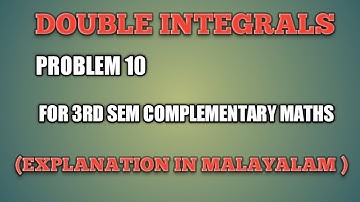 Double integrals problem 10