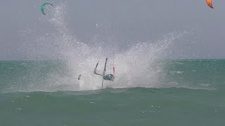 Kite crash compilation from Dakhla training camp