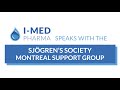 Imed pharma speaks with the sjgrens society montreal support group 2021