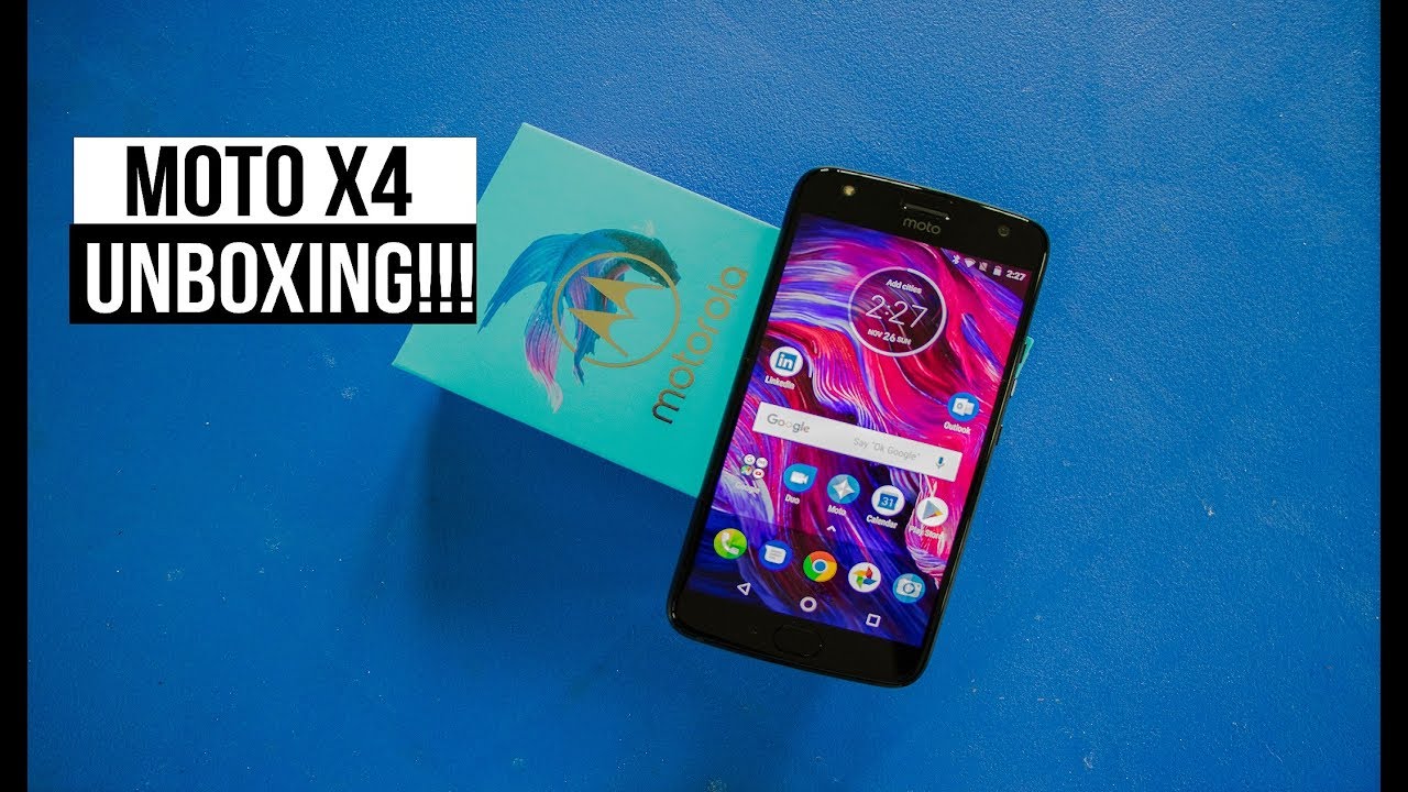 Moto X4 Unboxing - The $320 Stock Android Smartphone !!!