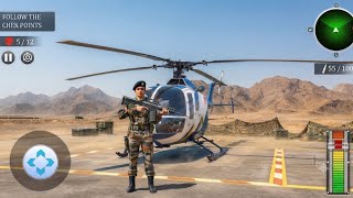 Helicopter Fight Crime City - 3D - Gameplay 🔥 Best Helicopter Combat & Rescue Missions | Android screenshot 4