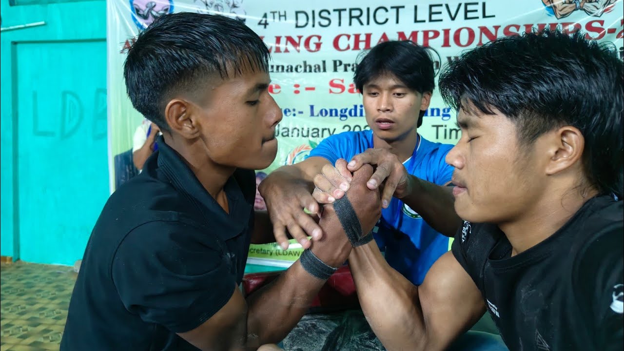 Part-1 | 14th District Level |Arm Wrestling Championships-2026 |Say No 2 Drugs| Longding Arunachal🇮🇳