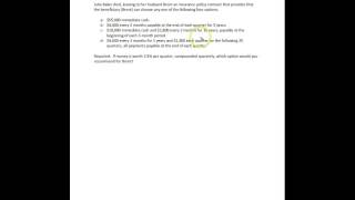 AC320 Chapter 5 Four Homework Problems Profile
