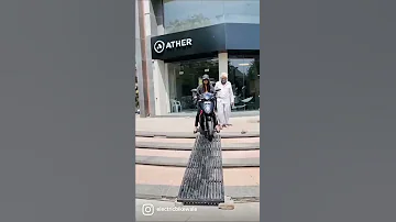 When you switch your petrol scooter with an electric one 😂