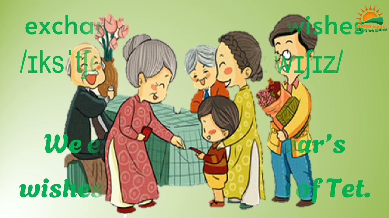 Unit 6 - Grade 6 (Global success); our Tet holiday