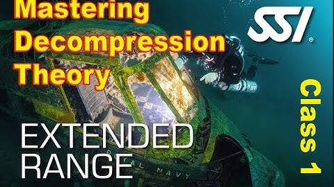 Join us for a FREE Decompression and technical diving class - SSI Extended Range: Class 1