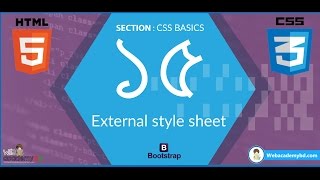 15. HTML and CSS Bangla Tutorial | External style sheet | Complete course | Nirob Hasan