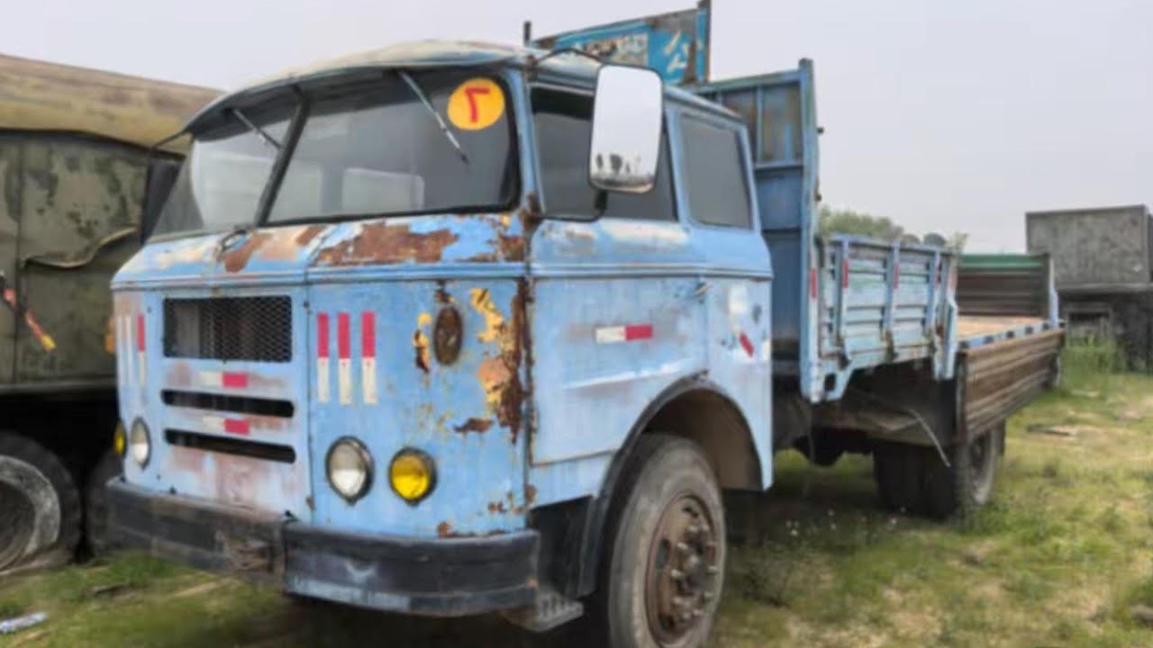 耗时两个月，我亲手修复了80年代的黄河大象卡车，这不仅是车，更是时代的记忆！