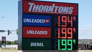 Cheapest Fuel in Illinois Thornton's vs Speedway vs Love's