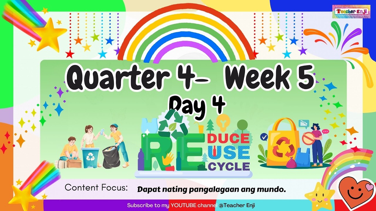 Quarter 4 Week 5 Day 4 Kinder Lesson