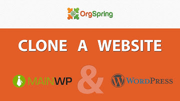 Clone a WordPress Website with MainWP