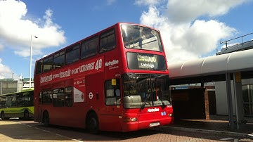 FULL ROUTE VISUAL | London Bus Route A10 - Uxbridge to Heathrow Airport | TP1510 (LK03NKE)
