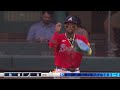 Ronald Acuña Jr. makes one of the BEST throws you'll EVER see!