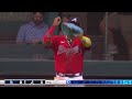Ronald Acuña Jr. makes one of the BEST throws you'll EVER see!