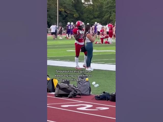 He knows football isn’t forever… BUT SHE CAN BE 😍❤️ #shorts