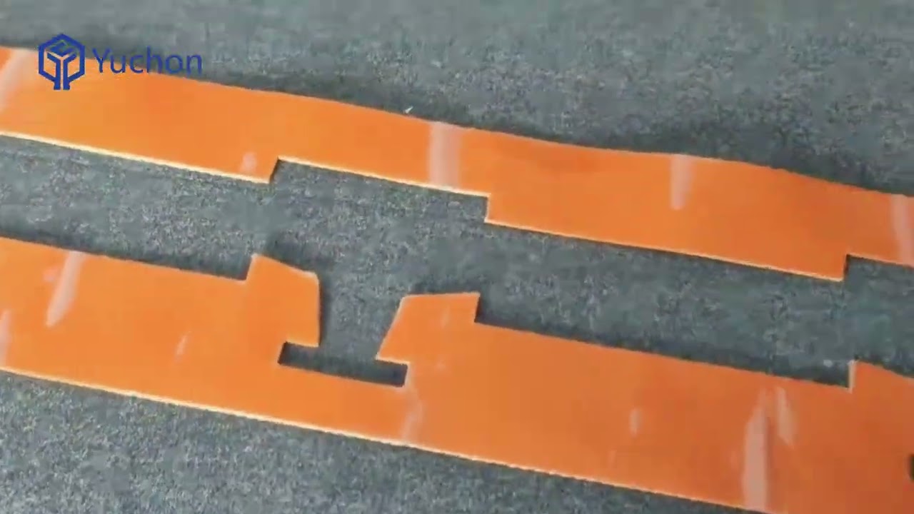 PVC fabric cutting machine with Yuchen CNC