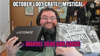 loot Crate Unboxing - October 2017 - Mystical!