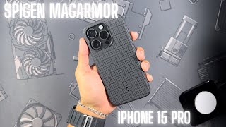 Spigen MagArmor Case Unboxing & Review - iPhone 15 Pro - Another Classic