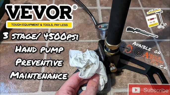 Vevor 3 stage 4500psi Hand pump Unboxing / Assembly & First impressions  [Avaible @ AirgunArcheryFun] 