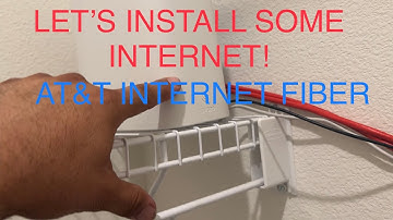 Let’s install AT&T internet fiber bgw320, 210, 010. 1000 mbps