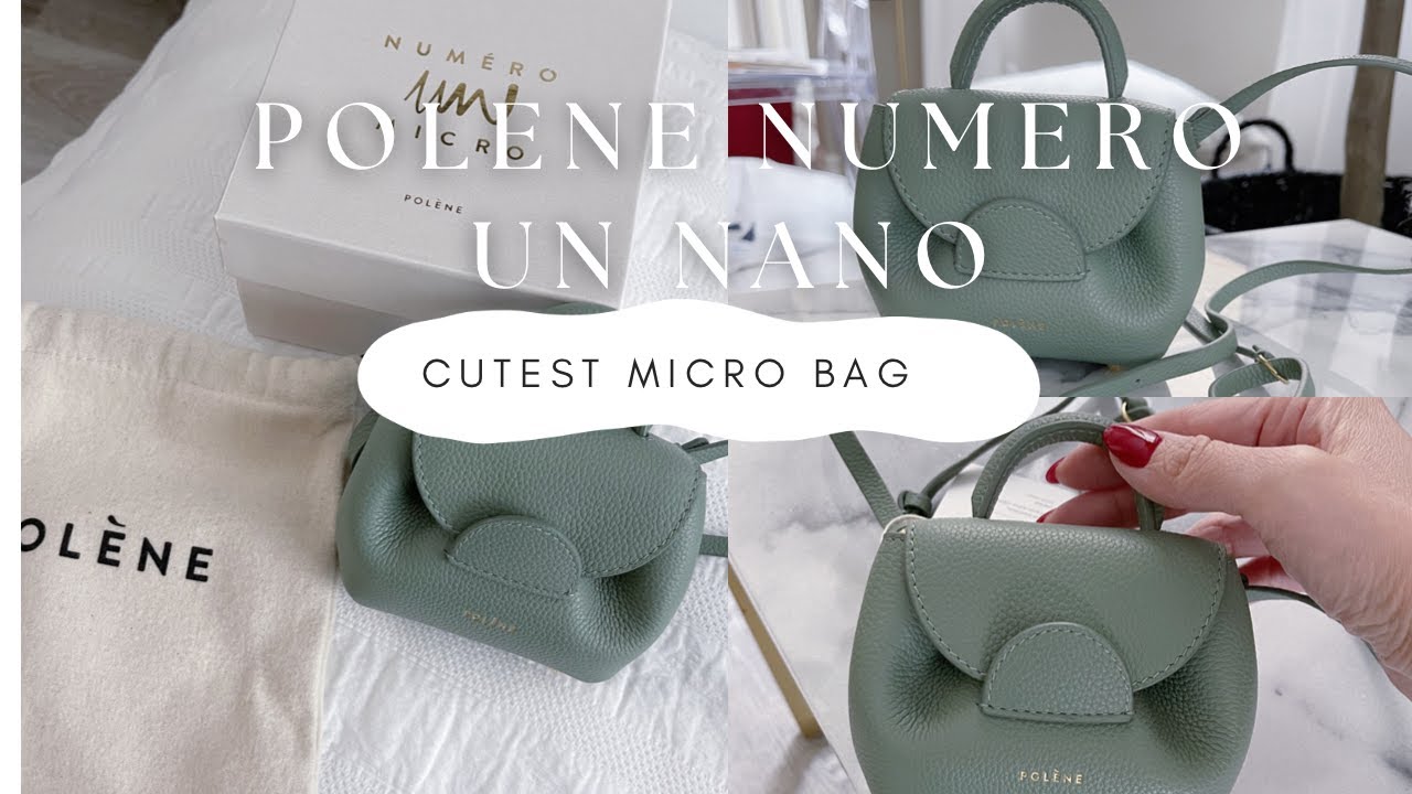 HELP ME DECIDE on a Polene Bag 😩 Polene Numero Un Nano in Green