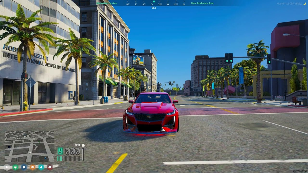 Cadillac CTS-V Custom  | GTA V - FiveM Vehicle | Optimized & Realistic Handlings