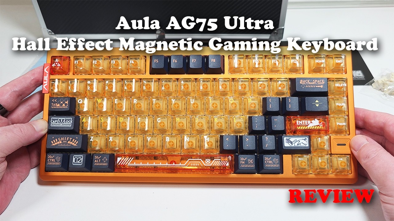 Aula AG75 Ultra Hall Effect Magnetic Gaming Keyboard REVIEW - It's on a NEW level!