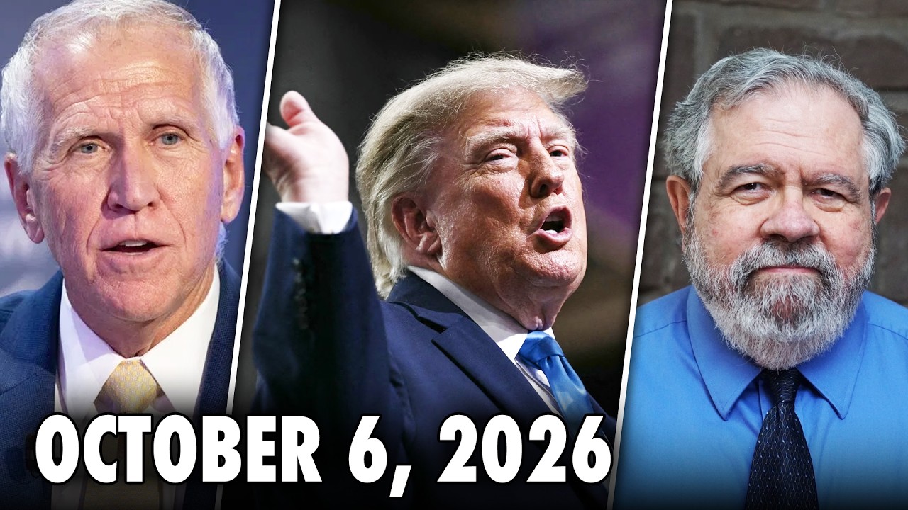 Trump Suggests Iran Attack Los Angeles, Tillis Can't Find a Spine, David Cay Johnston (10/6/26)