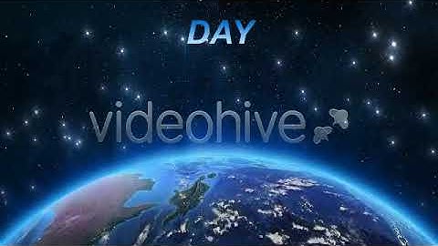 Realistic 3d Earth loop with alpha | Motion Graphics - Envato elements