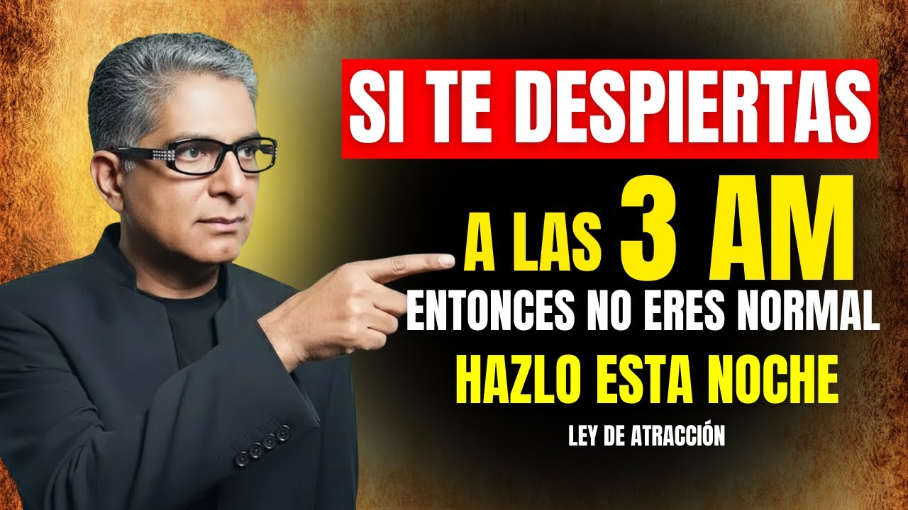 ¿Te despiertas entre las 3 AM y las 5 de la mañana? Esto es lo que ...