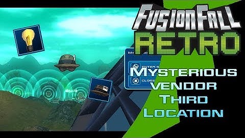 Mysterious Vendor new Idea Hat - New Location! - FusionFall Retro