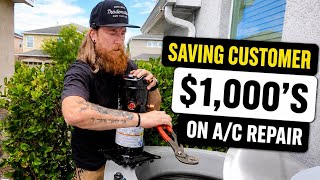 LOUD American Standard Inverter Compressor Replaced 