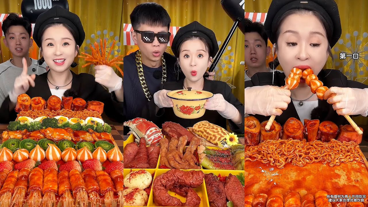 Thử Thách Ăn Hết Các Loại Đồ Ăn Của 2 Anh Em (Phần 331) [Tổng Hợp] - ASMR