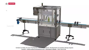 Linear capping machine ,#machine ,#solidworks ,#packaging ,#robot ,#cad