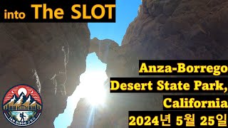 Ajae's San Diego Hiking - The Slot, Anza-Borrego Desert State Park, May 25, 2024