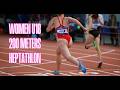 4K SLOWMO 200M HEPTATHLON WOMEN U18 RUSSIAN CHAMPIONSHIP